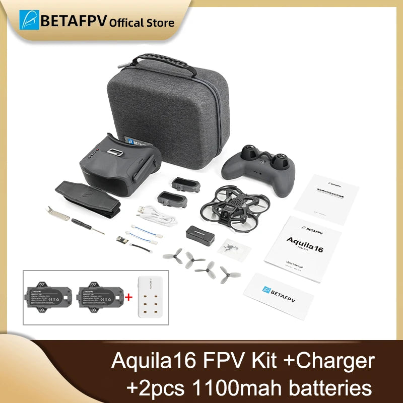 ឧបករណ៍ BETAFPV Aquila16 FPV ឥតខ្សែ ELRS 2.4G FPV Quadcopter ឆ្នាំ 2026