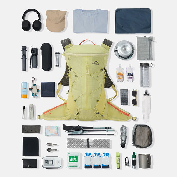 កាបូបស្ពាយ Naturehike ពហុមុខងារសម្រាប់ផ្តល់សំណើម ទម្ងន់ស្រាល កាបូបស្ពាយឡើងភ្នំ 12លីត្រ 16លីត្រ សមត្ថភាពធំ សម្រាប់ផ្តល់សំណើមដល់ប្លោកនោម ជិះកង់