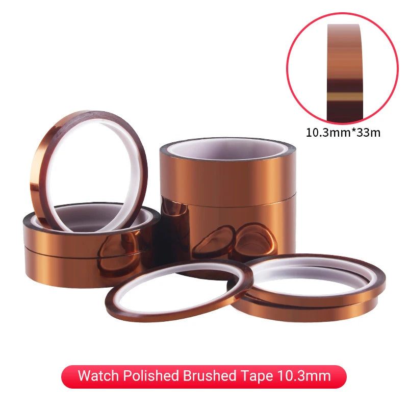5-60mm Kapton Tape Polyimide Adhesive Insulating capton tape Electric insulating Heat Tape For PCB insulation Protection