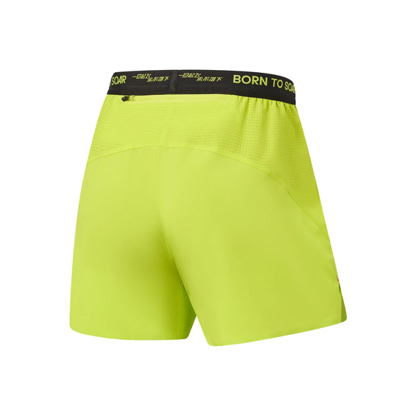 ខោរត់ Li-Ning បុរស Dragonflight ការពារបាក់តេរី 88% Polyester 12% Elastane ទំហំធម្មតា AKSW691