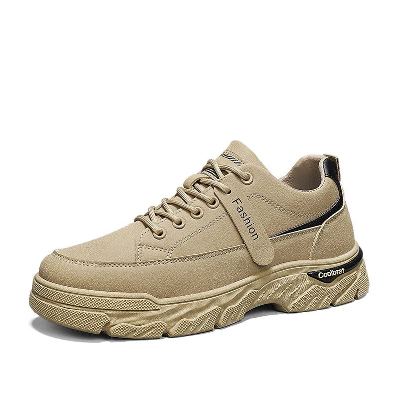 Men's Joker Work Shoes Four Seasons new Soft-sole Non-slip Comfortable casual Walking Shoes Outdoor youth Labor Protection Shoes
