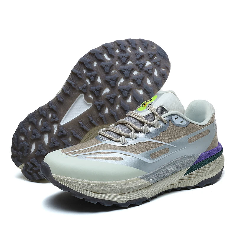 Outdoor Hiking sneakers running cross-country non-slip wear-resistant Men shoes four season breathable light casual sports shoes