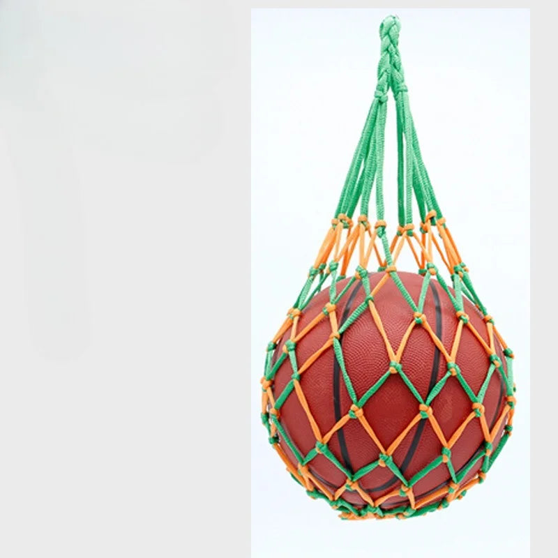 1pc Durable High-Quality Basketball and Football Mesh Bag,with Reinforced Stitching,Portable Sports Equipment Bag,Safe Storage