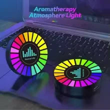 ភ្លើង LED បញ្ជាសំឡេងរថយន្ត ភ្លើង Ambient អាចលៃតម្រូវបាន Automotivo Strip RGB Pickup Light Rhythm Lamp សម្រាប់រថយន្ត ពិធីជប់លៀងគ្រួសារ