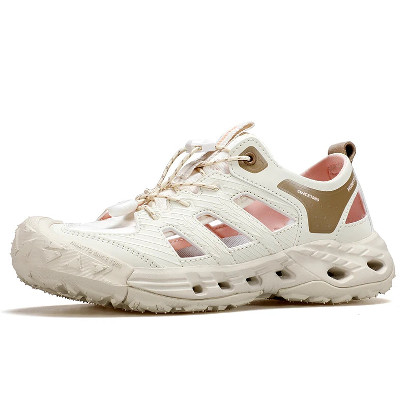 HUMTTO Summer Hiking Shoes for Women Water Women's Sneakers Breathable Luxury Designer Anti-slip Sports Trekking Outdoor Sneaker