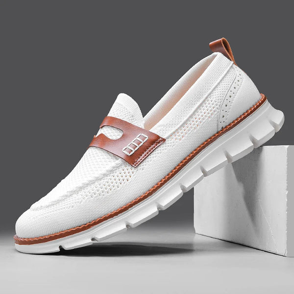 Large Size Slip-on Mesh Shoes for Men Stylish Loafers Casual Sneakers Cushion 50 51 52 53 54 Hot Sale New Arrival