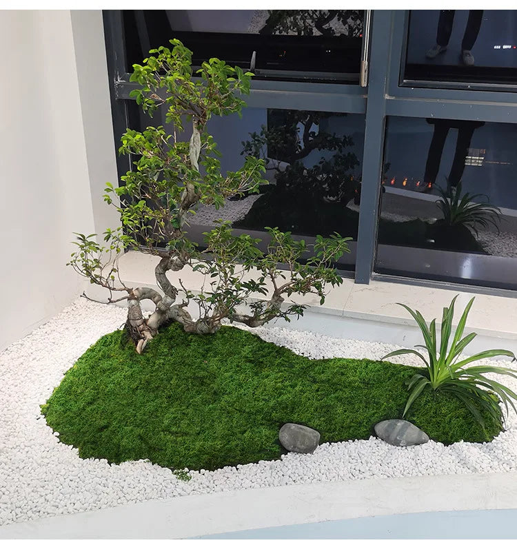 Artificial moss filaments moss lawn people fake moss do not fade DIY scene layout