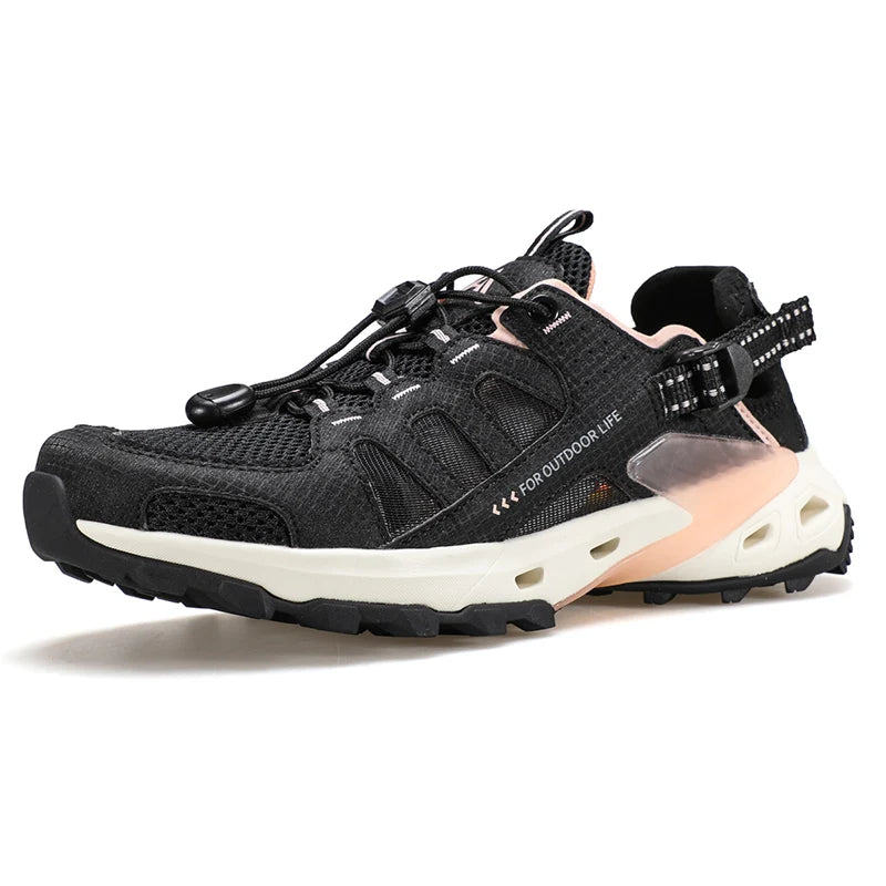 HUMTTO Summer Shoes for Women Breathable Hiking Women's Sneakers Luxury Designer Anti-slip Sports Water Trekking Outdoor Sneaker