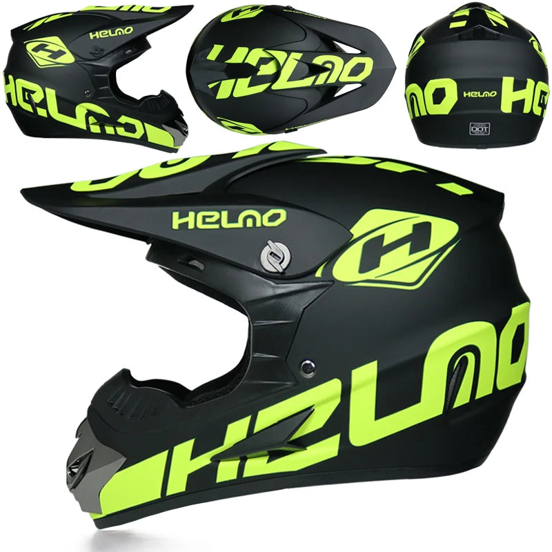ORZ Latest Off-road Motorcycle Helmet ATV SUV Downhill Mountain Bike DH Car Helmet Cross Helmet Capacetes Motocross Dot Abs