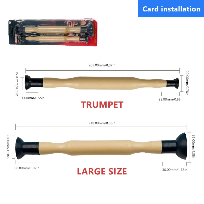 SEAMETAL 2pcs Manual Valve Lapping Grinding Sticks Grips Cylinder Engine Valve Grinding Tools + Suction Cup for Car Motorcycles