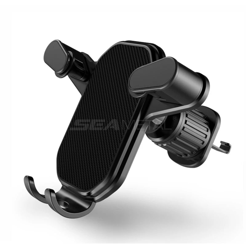 SEAMETAL Universal Car Phone Holder Gravity Air Vent Mount Mobile Phone Stand GPS Support in Car for Samsung Xiaomi Huawei