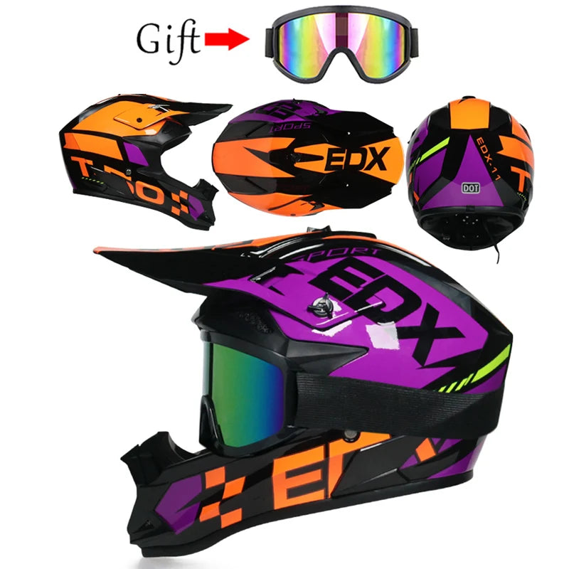New Arrivals Motorcycle Helmet Motocross Cascos Para Moto Off Road Motocycle Abs Man&Woman Dot