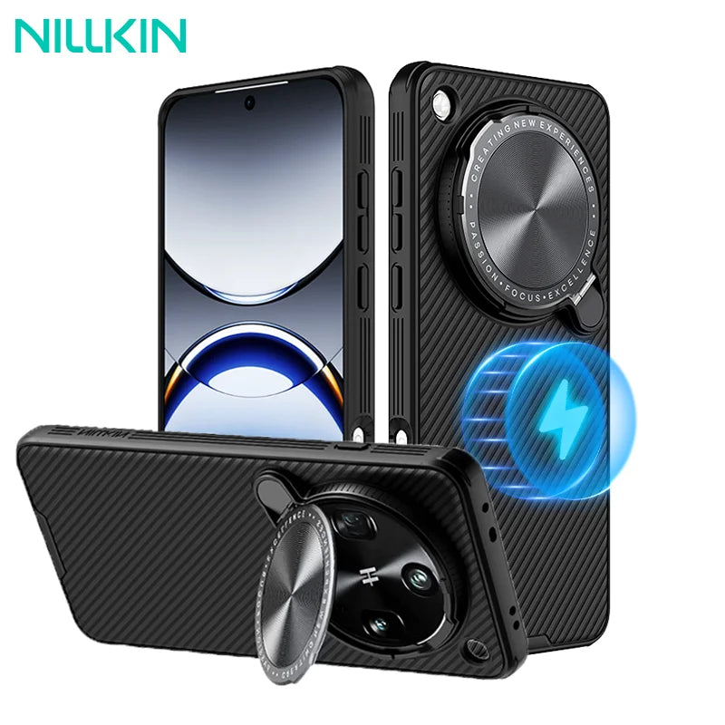 NILLKIN For Vivo X200 Ultra Magsafe Case CamShield Prop With Lens Protection Magnetic Wireless Charging Cover For Vivo X200Ultra