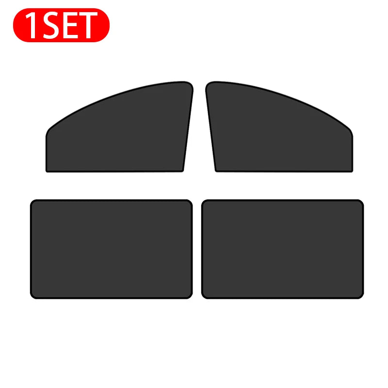 SEAMETAL Strong Magnetic Car Sun Shade UV Protector Car Side Window Sunshade Sun Visor Window Film for Car Summer Protection