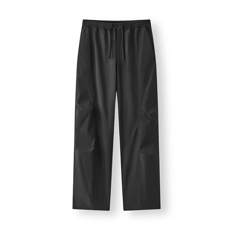 Semir Men Pants Crinkled 2026 Outdoor Workwear Parachute Solid Straight Urban Casual Everyday Style Soft Comfortable Daily Wear