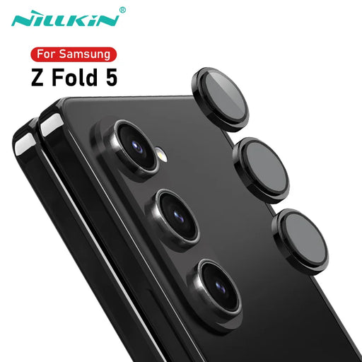 For Samsung Z Fold 5 Lens Tempered Glass NILLKIN Waterproof Full Cover Camera Screen Protector For Samsung Galaxy Z Fold 5 black For Samsung Z Fold 5
