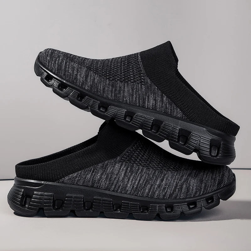 Couples Walking Shoes Big Size 2025 Lightweight Breathable Flat Sneakers Lightwieght Casual Trendy Summer Slippers for Men Women