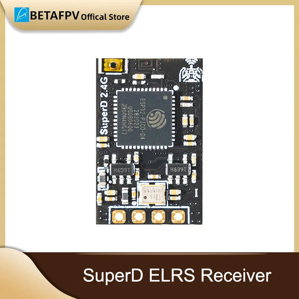 ឧបករណ៍ទទួលសញ្ញាចម្រុះ BETAFPV SuperD ELRS 2.4G/915MHz/868MHz