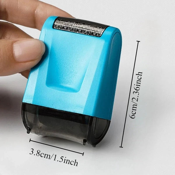 Plastic Confidential Stamp Identity Protection Roller Stamps Express Privacy Data Guard Information Identity Address Blocker