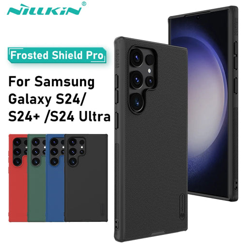 For Samsung Galaxy S24 Ultra Case NILLKIN Super Frosted Shield Pro TPU PC Ultra-Thin Phone Cover For Samsung S24/ S24 Plus