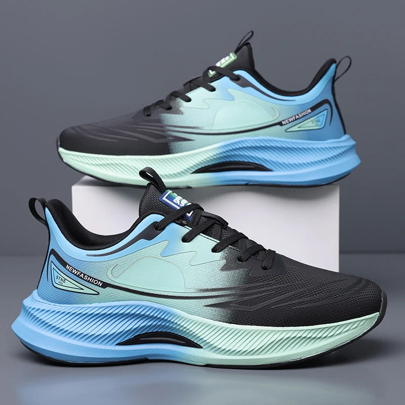 Mens Running Shoes 2025 New Lightweight Rebound Cushioning Outdoor Fitness Sneakers Training Original Tennis Shoes for Men