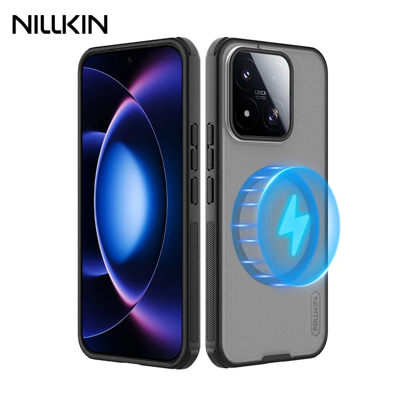 NILLKIN For Xiaomi 17 Max Magsafe Case Super Frosted Shield Pro Magnetic Wireless Charging PC Back Cover For Xiao Mi 17 Max Case