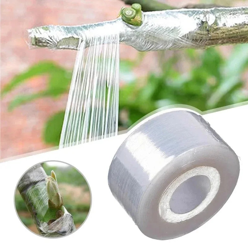 1pc PE Tape Adhesive Fruit Tree Grafting Tape,Stretchable & Self-Adhesive Film for Plant Protection and Wrapping.Tool Gardening