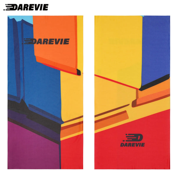 របាំងមុខជិះកង់ DAREVIE ការពារខ្យល់ របាំងមុខការពារកាំរស្មីយូវី មានអារម្មណ៍ត្រជាក់ សម្រាប់ក្រមាជិះកង់ស្រាលទន់សម្រាប់បុរស