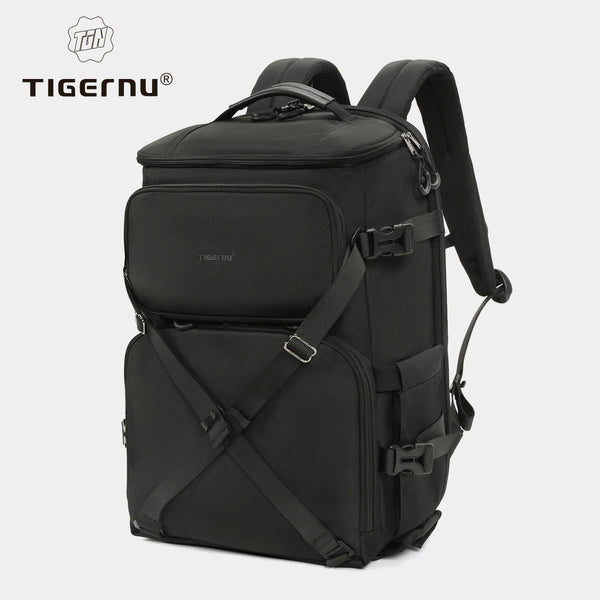 Tigernu Backpacks Men Camera Backpack 14 15.6inch Laptop Backpacks Drone Package Waterproof Cover Travel Backpack Bags Knapsack
