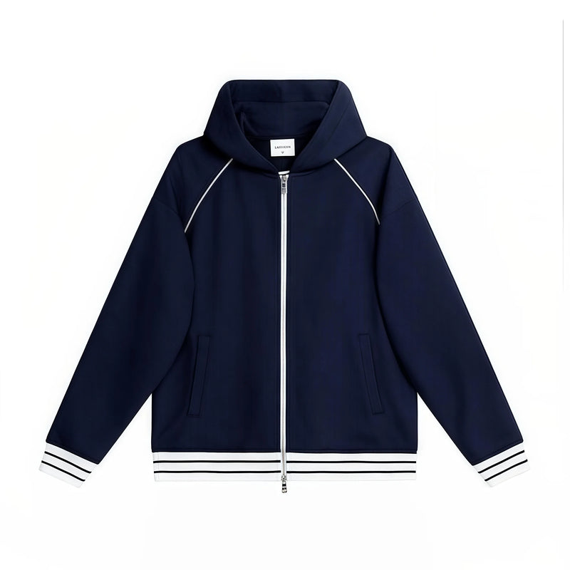 Causal Loose Hooded Sweatshirt: Comfortable and Versatile Inner Layer for Autumn and Winter Fashion, Daily Couple Style Jacket