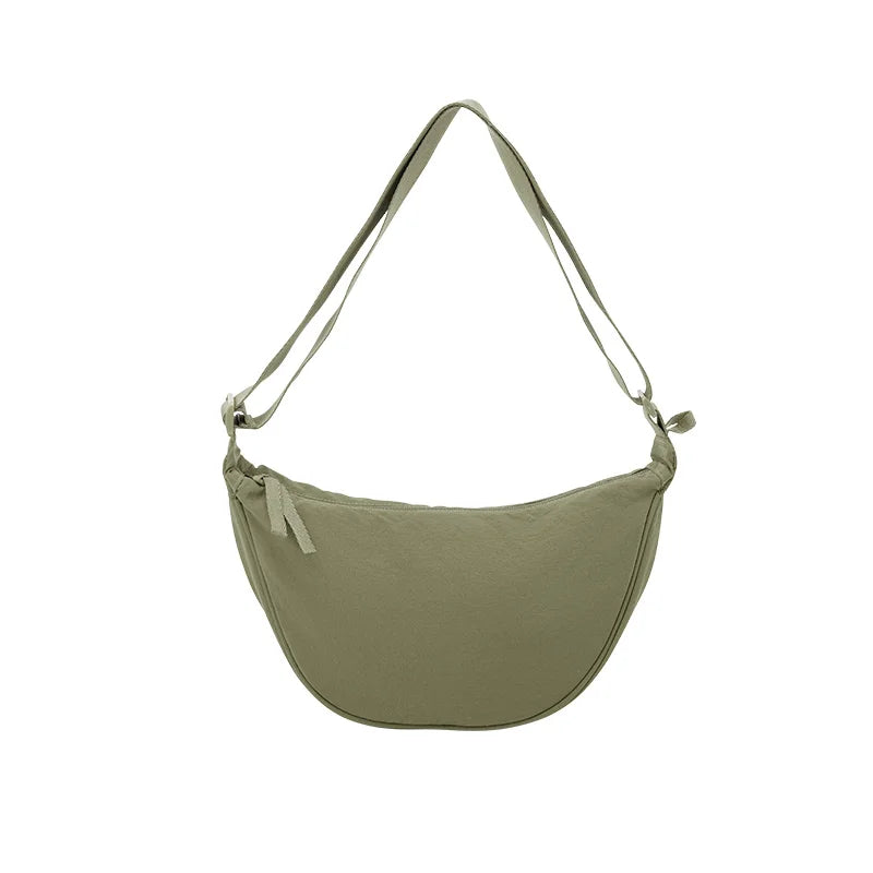 Semir Men Crossbody Bag Lightweight Nylon Dumpling Shape Commuter Casual Shoulder Bag Daily Carry Daily Wear 2026