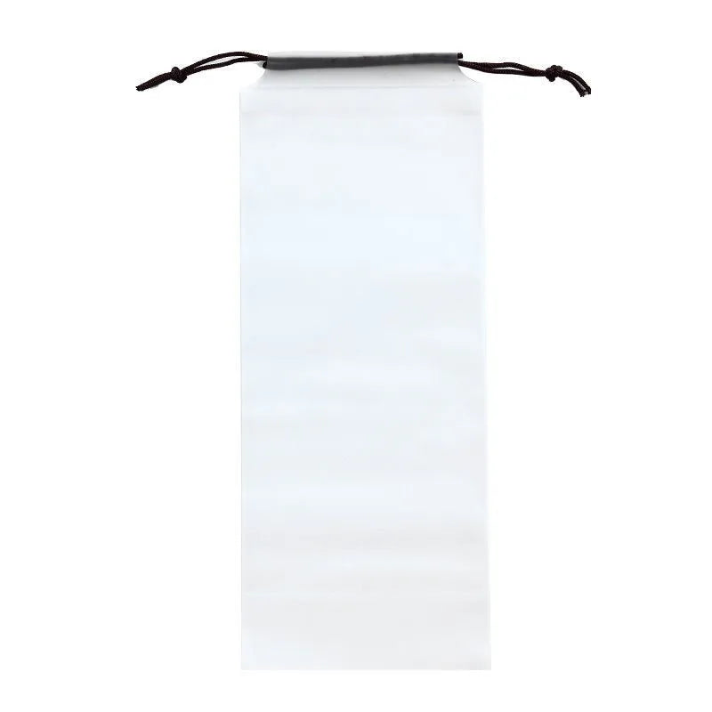 5/10/20pcsUmbrella Storage Bag with Drawstring Closure, Semi-Transparent Durable Plastic Travel Organizer , Umbrella storage bag