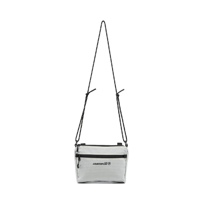 កាបូបស្ពាយ Li-Ning Unisex COUNTERFLOW Light Outdoor ទម្ងន់ស្រាល ទំហំ 200*145*350mm ខ្សែអាចលៃតម្រូវបាន កាបូបកីឡា LiNing Leisure ABDW201