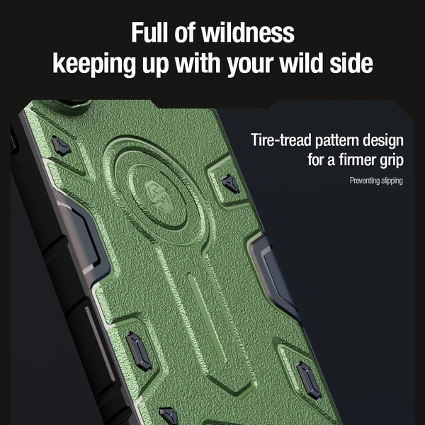 For Samsung Galaxy S24 Ultra Case NILLKIN CamShield Armor Prop Flip Lens Bracket Case With Kickstand For Samsung S24 Ultra Cover