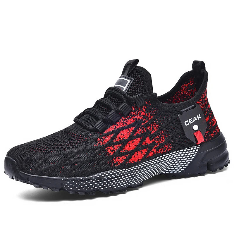 Mens Walking Shoes Big Size Retro Trendy Design Cushioning Anti Slip Street Daily Jogging Lightweight Casual Sneakers for Man