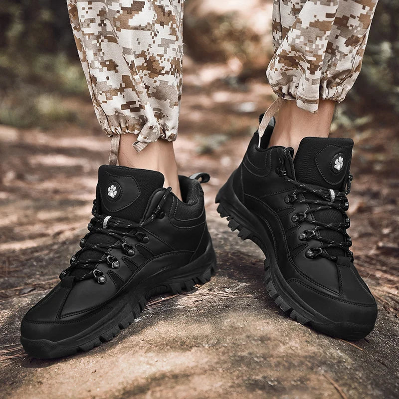 Men's Combat Boots Four seasons Breathable Light Casual Hiking Walking boots Outdoor Jungle Anti-slip Battlefield Training Boots