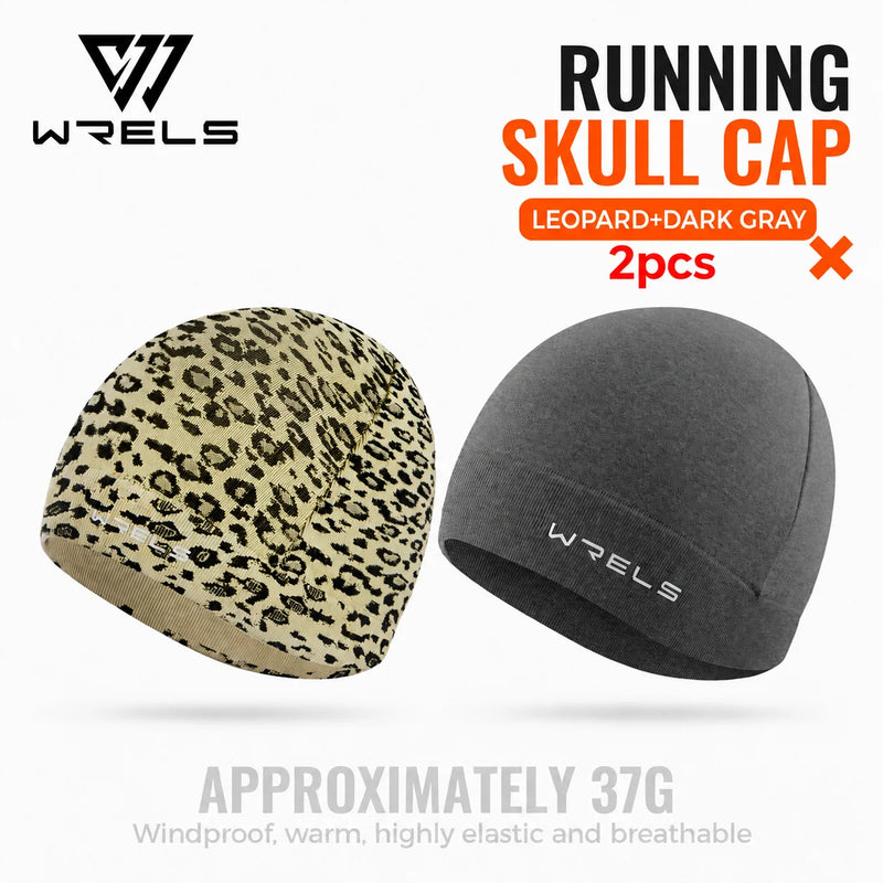 WRELS Sports Skull Cap Warm Ski Beanie Helmet Liner Breathable Moisture Wicking Running Cycling Men Women Outdoor Thermal Cap