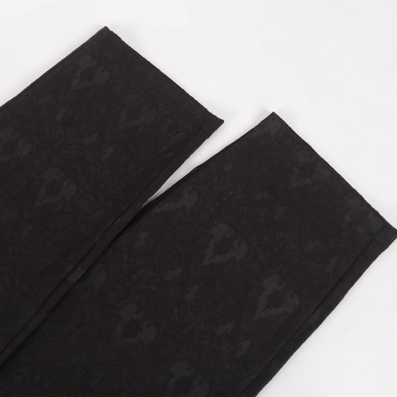2026 Medieval-inspired Men's Black Pants, Jacquard Fabric Trousers, Perfect for Weddings, Parties, and Stage Performances.