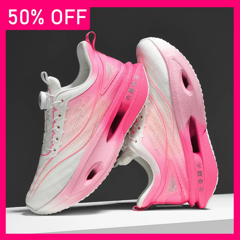 Womens Running Shoes 2026 New Luxury Design Breathable Lightweight Cushioning Training Outdoor Fitness Fashion Sports Shoes