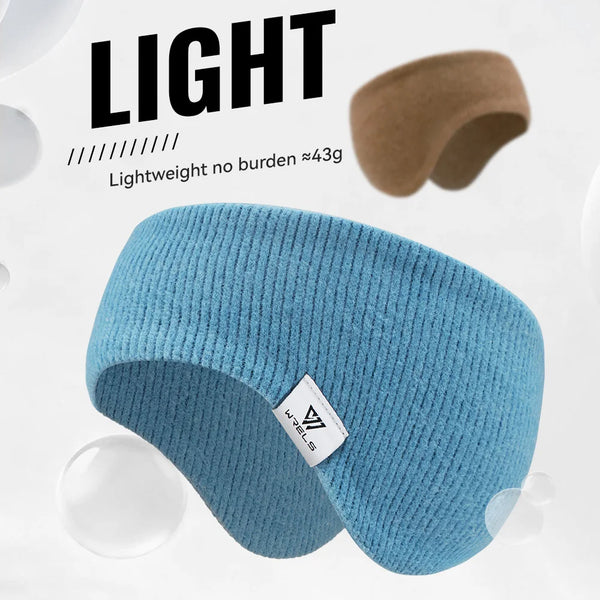 WRELS Fleece Ear Warmer Muffs Headband Ear Muffs Winter Covers for Cold Weather Running Cycling Hiking Skiing Windproof Earmuffs