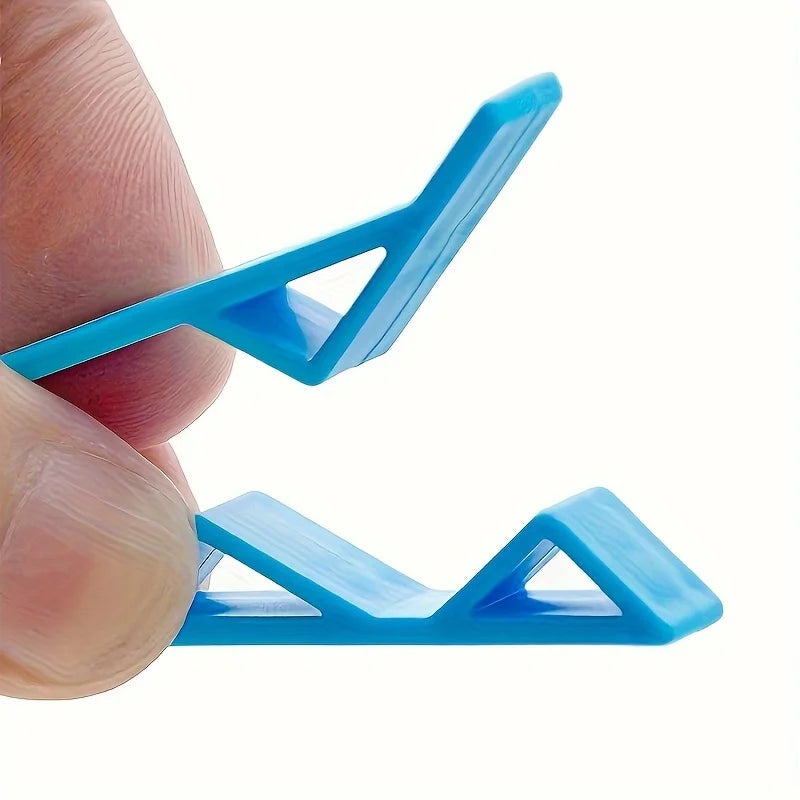 10/20pcs Creative Garbage Bag Holder Clips, Trash Can Liner Fasteners,  Divider Side Clips for Home Organization gadgets