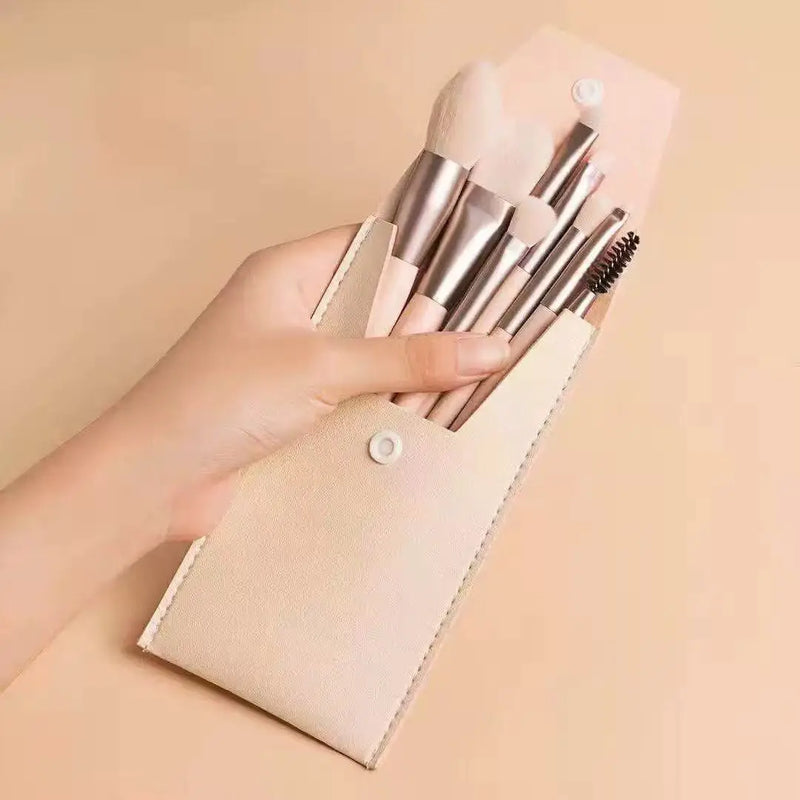 8Pcs Soft Fluffy Makeup Brushes Set Kabuki Blending Foundation Blush Powder Eyeshadow Beauty Tools for Cosmetics