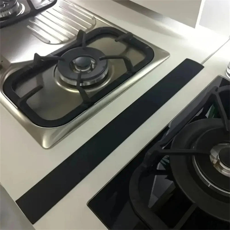 Kitchen Stove Gap Sealant Strip, Oil-Proof Silicone Gap Filler for Sealing Stove Gaps