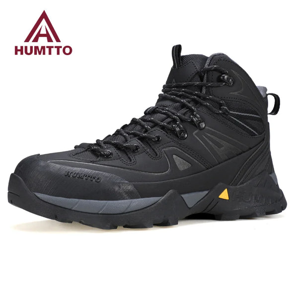 HUMTTO Hiking Boots for Men Keep Warm Trekking Shoes Mountain Outdoor Anti-slip Man Sneakers Winter Camping Men's Sports Shoe