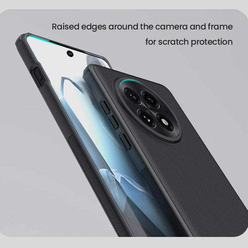 For OnePlus 13 Case NILLKIN Super Frosted Shield Pro Ultra-Thin Phone Cover For OnePlus 12 TPU Soft Edge Anti Drop Case