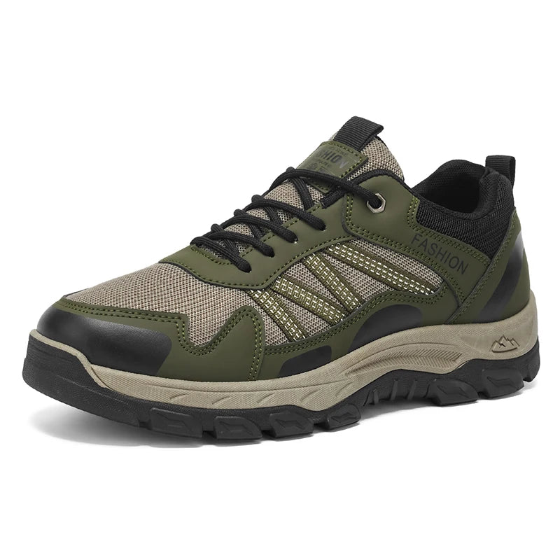 Hiking Shoes Four Seasons Men's Non-Slip Breathable lightweight Outdoor Casual Sneakers Comfortable Walking Sports Running Shoes