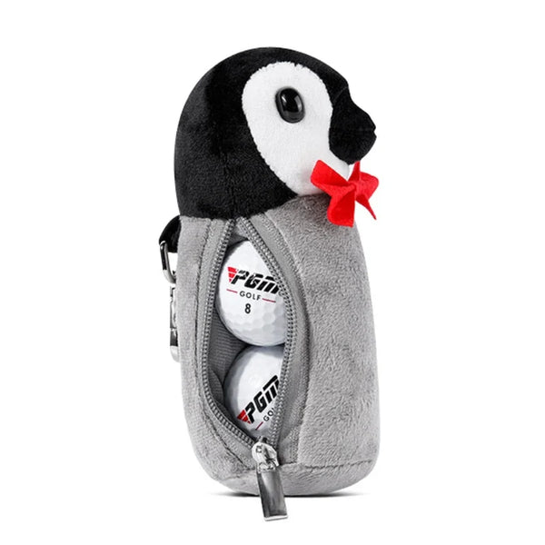 PGM Mini Golf Ball Bag Doll Clip Can Be Hung on The Hand/golf Bag/Belt Hold 2 Ball Waist Bags QJ005