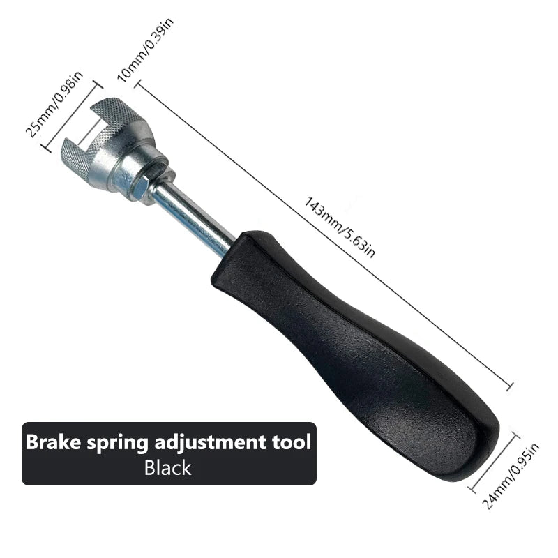 SEAMETAL 5.7 Inch Car Drum Brake Repair Install Tools Hold Down Washer Spring Adjustment Tool Brake Spring Washer Worker