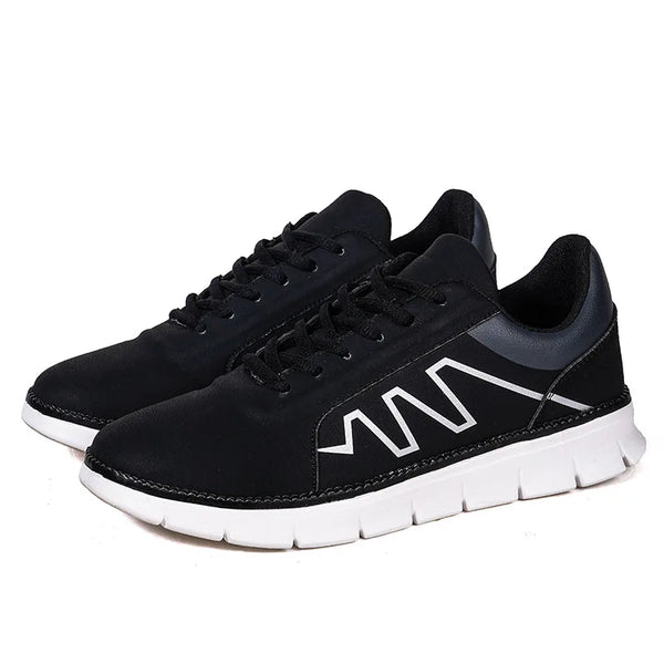 Cheap Men Casual Sneakers Leather Casual Shoes Fashion Sport Sneakers Anti Slip Dropshipping