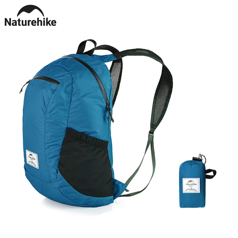 Naturehike 2025 Camping Backpack 30L Large Capacity Portable Foldable Waterproof Shoulder Bag Outdoor Travel Hiking Picnic Bag